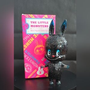 Series 2 The Little Monsters Black Glitter Action Figure